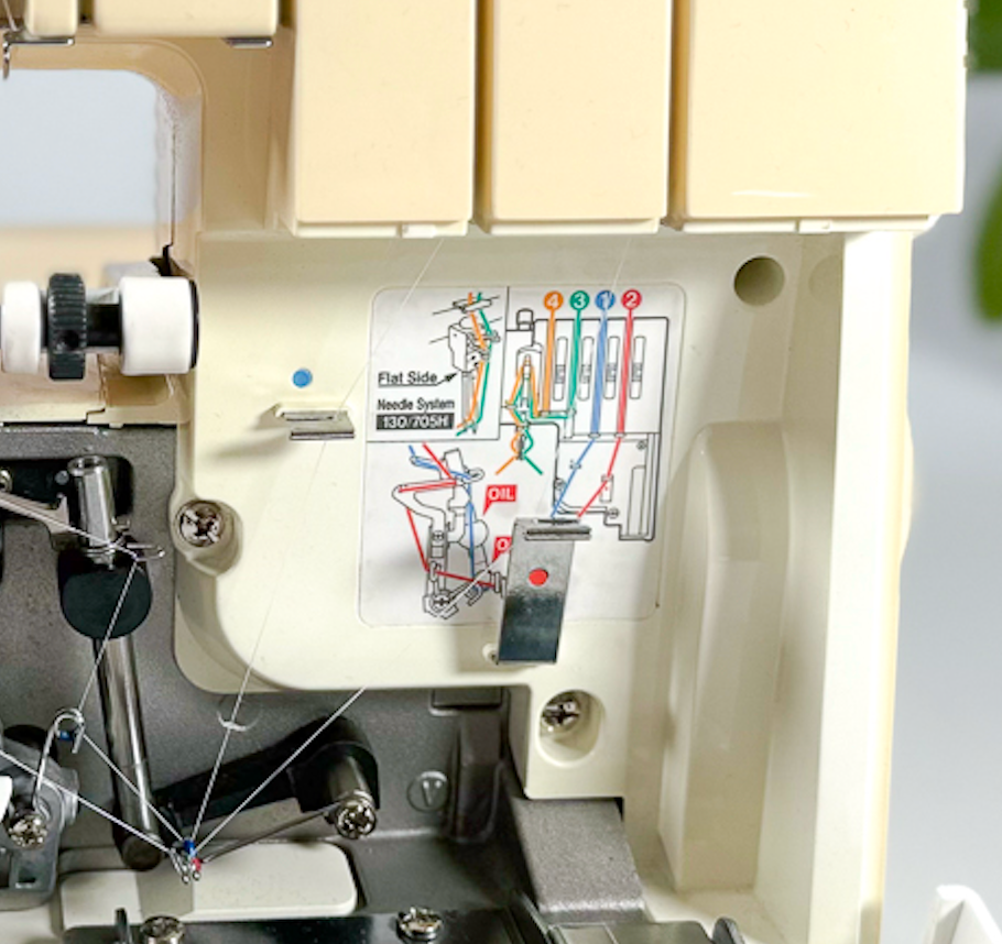 Bernina 800 D Overlock revidiert